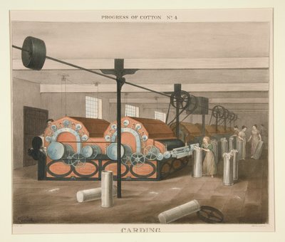 Fremskridt for bomuld: #4 - Kardning af James Richard Barfoot