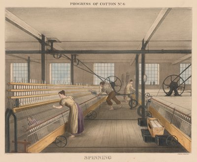 Fremskridt for bomuld, #6: Spinding af James Richard Barfoot