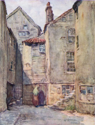 Gamle huse, College Wynd af James Riddel