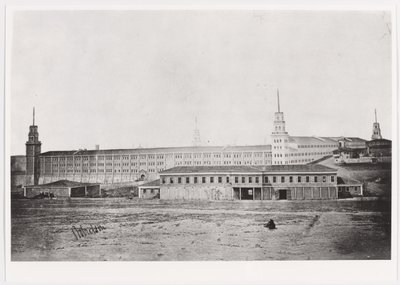 Kaserne, Scutari, 1854 af James Robertson