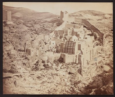 „Mar Saba-klosteret. 1857“ [Sankt Sabbas