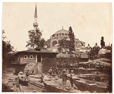 «Tophanna-trappen» [Istanbul. Moské med én minaret] af James Robertson
