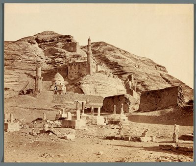 Egypten. Kairo. Muhammad Alis fort ved Mukattam-plateauet (18./19. århundrede) af James Robertson