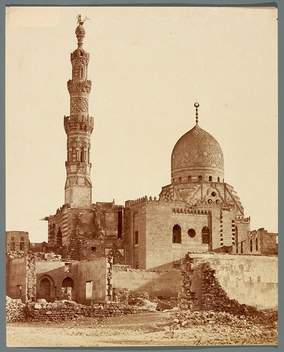 Egypten. Kairo. Sultan Qaitbays gravkompleks (1472-1474) af James Robertson