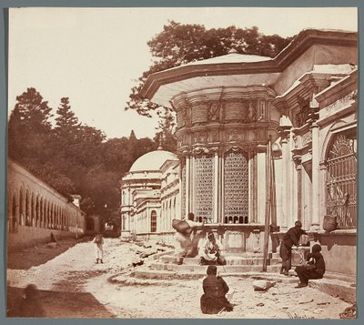Fontaine de Eyoub [Istanbul. Sultan Eyüps springvand?] af James Robertson