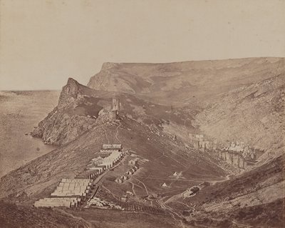Befæstning over Balaclava Havn af James Robertson