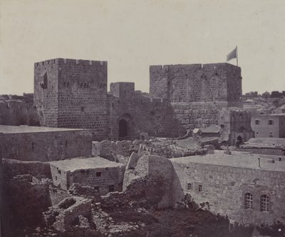 Jerusalem - Udsnit af den gamle by af James Robertson