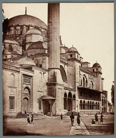 «La Sulimanie» [Istanbul. Süleymaniye-moskeen] af James Robertson