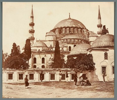»La Sulimanie« [Istanbul. Süleymaniye-moskeen] af James Robertson