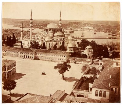Istanbul. Süleymaniye-moskéen af James Robertson
