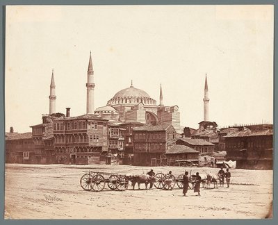«Sankt Sofia» [Istanbul. Ayasofya-moskéen (Hagia Sofia)] af James Robertson
