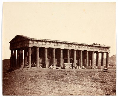 "Theseustemplet" [Athen. Theseion - egentlig Hefaistos-templet] af James Robertson