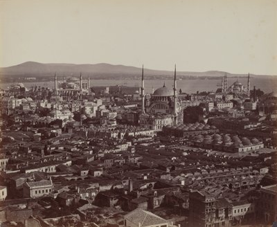 Panorama af Konstantinopel af James Robertson, and Felice Beato
