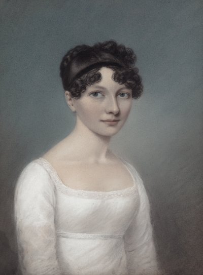 Portrait of a Young Lady Danii af James Sharples