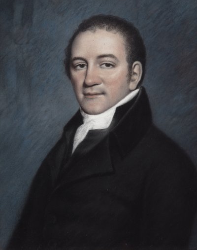 Rev. Richard Watson (pastel på gråt papir) af James Sharples