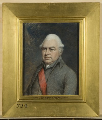 Sir Joseph Banks, engelsk naturforsker af James Sharples