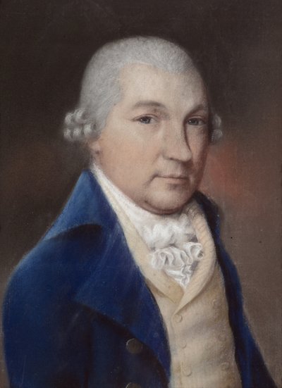 Thomas Andrewes (pastel på gråt papir) af James Sharples