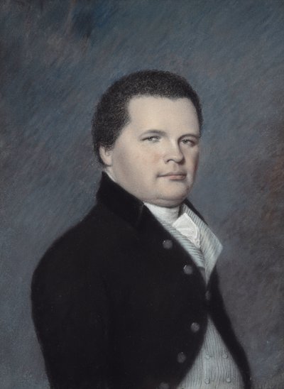 William Strutt (pastel på gråt papir) af James Sharples