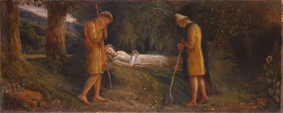 Imogen og hyrderne 1860-1870. af James Smetham