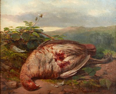 A Still Life of Dead Game (olie på lærred) af James Sr Hardy
