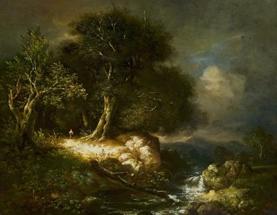 Landskab efter en storm. af James Stark