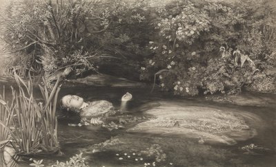 Ophelia Shakespeare, Hamlet, 4. akt, 7. scene, 1. marts 1866. af James Stephenson