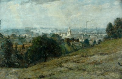 Udsigt fra Greenwich Hill af James Stevens Hill