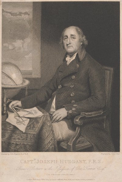 Kaptajn Joseph Huddart af James Stow