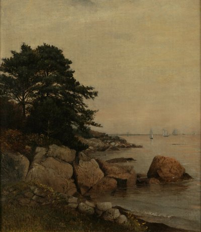 Beverly Rocks, ca. 1860 (olie på lærred) af James Suydam