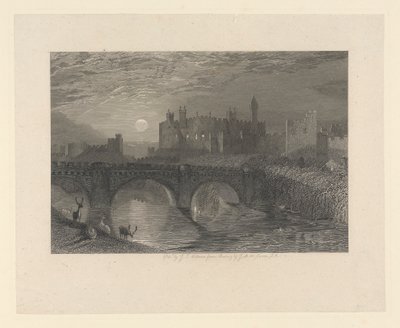 Alnwick Castle, Northumberland af James T. Willmore