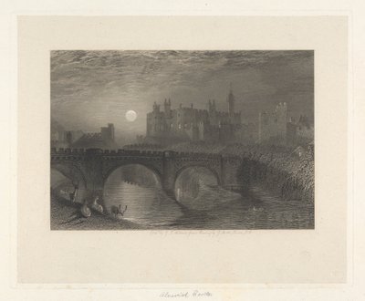 Alnwick Castle, Northumberland af James T. Willmore