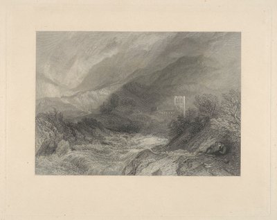 Llanthony, Monmouthshire af James T. Willmore