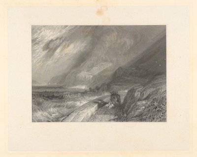 Penmaen Mawr, Caernarvonshire af James T. Willmore