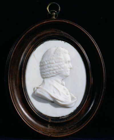 Portræt af John Harrison (1693-1776) (emaljepasta) af James Tassie