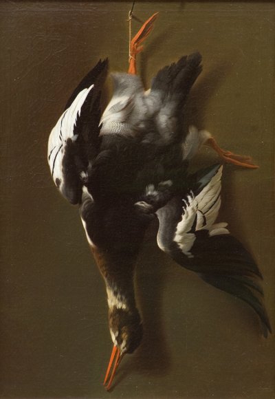 Dead Fowl, ca. 1815 (olie på lærred) af James Thom