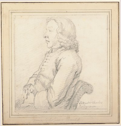 Portræt af Charles Bridgeman af James Thornhill
