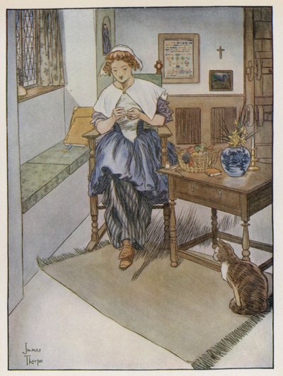 Illustration til The Compleat Angler af Izaak Walton af James Thorpe