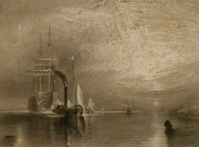Den gamle Temeraire af James Tibbitts Willmore
