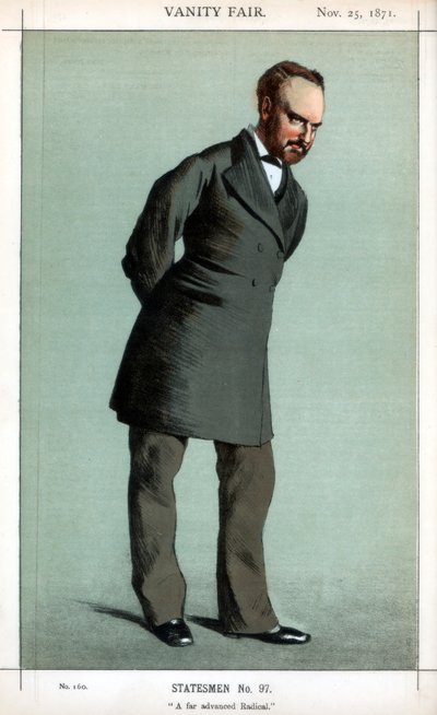 En langt fremskreden radikal, 1871. af James Jacques Joseph Tissot