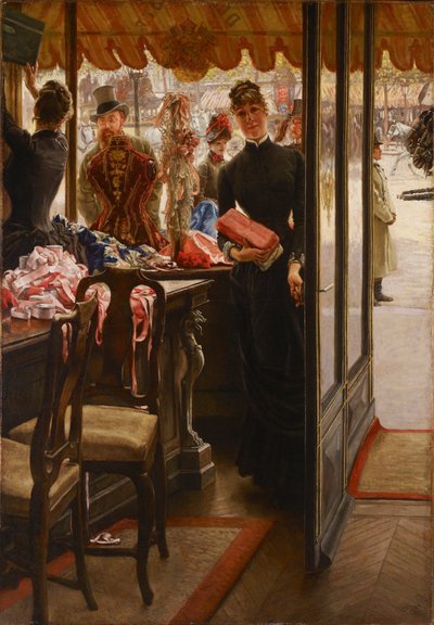 Butikspigen af James Tissot