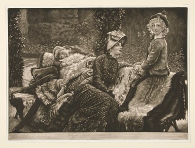 Havebænken af James Tissot
