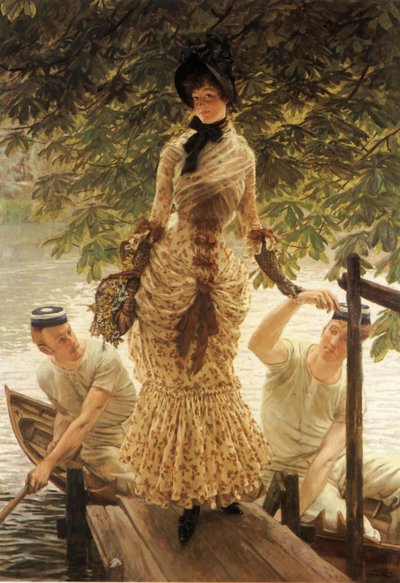 På Themsen af James Tissot