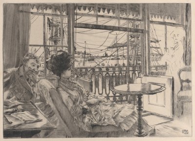 Ramsgate, 1876. af James Tissot