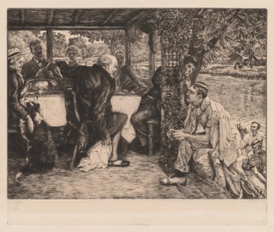 Den fortabte søn: Den fede kalv af James Tissot