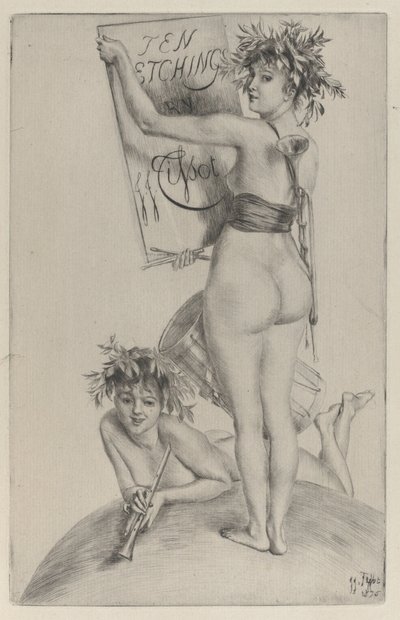 Tredje frontispice, 1876. af James Tissot