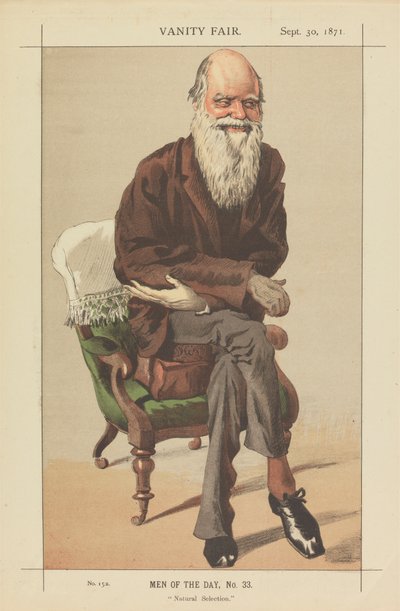 Vanity Fair Men of the Day, nr. 33, Natural Selection af James Tissot