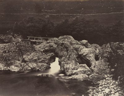Shepherds Bridge nær Forest Lodge, 1871. af James Valentine