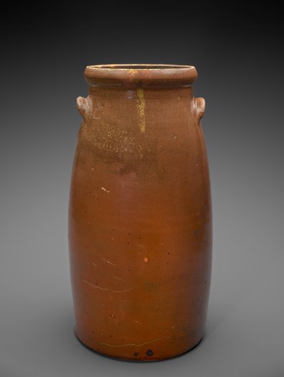 Churn, ca. 1879-1900 (slipglaseret stentøj) af James W. Haden