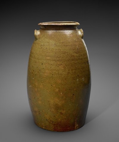 Krukke, c. 1873-1900 (alkalisk glaseret stentøj) af James W. Haden