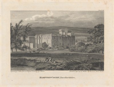Hampton Court, Herefordshire af James Walker